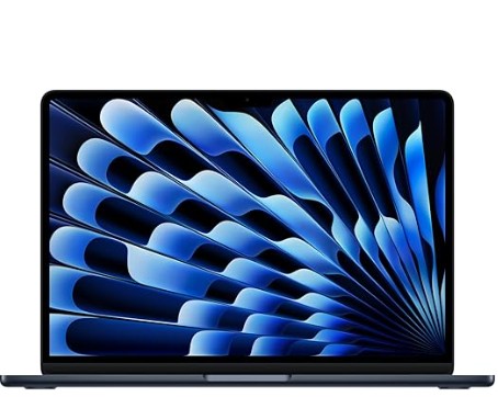 15-inch MacBook Air: Apple M3 chip with 8-core CPU and 10-core GPU, 16GB, 256GB SSD - Midnight