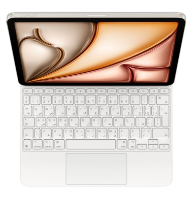 Magic Keyboard for iPad Pro 11?inch (M4) - Arabic - White