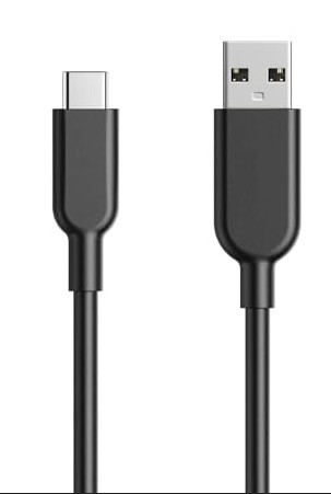 usb-C Woven Charger Cable 1mtr